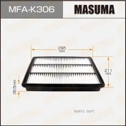 ������ ��������� KIA Magentis Masuma MFAK306 MFAK306 ����