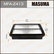 ������ ��������� Mazda 3 13- Masuma MFAZ413 MFAZ413 ����