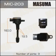 ������� ��������� Nissan X-Trail 07- 2.0 Masuma MIC203 MIC203 ����