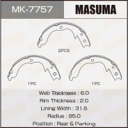 ��������� ������� ���������� Mitsubishi/Subaru Delica/Galant/Lancer/Lancer Evolution/Outlander/Exiga/FORE�STER/Impreza/Legacy/Outback 08- Masuma MK775...