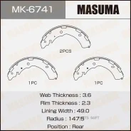 ��������� ������� ���������� Mitsubishi L200 06- Masuma MK6741 MK6741 ����