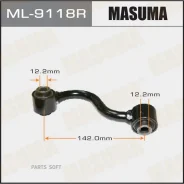 ���� ������������� Nissan Qashqai/X-Trail ����. ����. Masuma ML9118R ML9118R ����