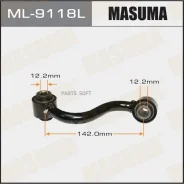 ���� ������������� Nissan Qashqai/X-Trail ����. ���. Masuma ML9118L ML9118L ����