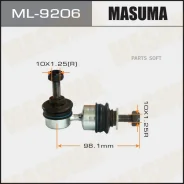 ���� ������������� Mazda 3 BK Masuma ML9206 ML9206 ����