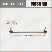 ���� ������������� Honda JAZZ 08- ������. ���. /����. Masuma MLH110 MLH110 ����