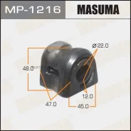 ������ ������������� Honda Civic 08- �����. (���. 2 ��. ) Masuma MP1216 MP1216 ����