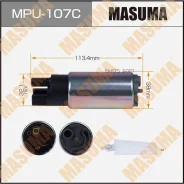 ����� ��������� Lexus/Toyota Camry/Corolla/Prius/RAV 4 00- Masuma MPU107C MPU107C ����