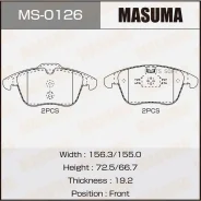 ��������� ������� �������� FORD/Volvo Mondeo/S60 1.8/2.0/2.3 ���. Masuma MS0126 MS0126 ����