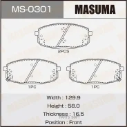 ��������� ������� �������� HYUN/KIA CEED/I30 06- �����. Masuma MS0301 MS0301 ����