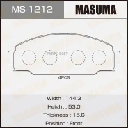 ��������� ������� �������� Toyota DYNA Masuma MS1212 MS1212 ����