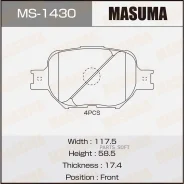 ������� ��������� Toyota Corolla 01- 1.8 ������. Masuma MS1430 MS1430 ����