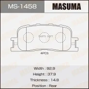 ������� ��������� Toyota Camry 02-06 ����. Masuma MS1458 MS1458 ����