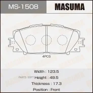 ������� ��������� Toyota Yaris 05- ������. Masuma MS1508 MS1508 ����