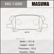 ������� ��������� Toyota/Lexus RX 00- ����. Masuma MS1498 MS1498 ����