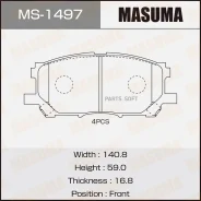 ������� ��������� Toyota/Lexus RX 04- ������. Masuma MS1497 MS1497 ����