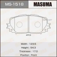 ������� ��������� Toyota Yaris 05- ������. Masuma MS1518 MS1518 ����