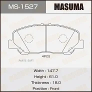 ��������� ������� �������� Toyota Alphard/Estima/Estima Hybrid/Vellfire 10- Masuma MS1527 MS1527 ����