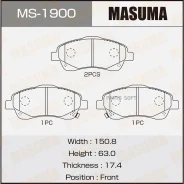 ������� ��������� Toyota Avensis 03- ������. Masuma MS1900 MS1900 ����