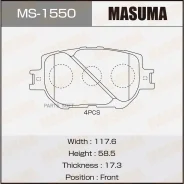 ��������� ������� �������� Toyota IS250/Crown/Crown Majesta/MARK X 13- Masuma MS1550 MS1550 ����