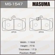 ������� ��������� Toyota/Lexus GS/RX 05- ������. Masuma MS1547 MS1547 ����