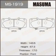 ������� ��������� Toyota Hilux 07- ������. Masuma MS1919 MS1919 ����