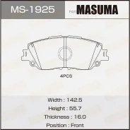 ��������� ������� �������� Toyota/Lexus ES(200/250)/Camry 17- 2.0/2.5/3.5 ���. Masuma MS1925 MS1925 ����