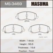 ������� ��������� Mitsubishi Lancer 03- ������. Masuma MS3469 MS3469 ����