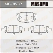 ������� ��������� Mitsubishi Lancer/Outlander 03- 1.3-2.4 ����. Masuma MS3502 MS3502 ����