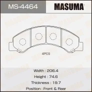 ������� ��������� Toyota DYNA/Toyoace/ELF 99- ������. Masuma MS4464 MS4464 ����