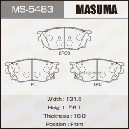 ������� ��������� Mazda 6 -07 ������. Masuma MS5483 MS5483 ����