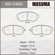 ������� ��������� Subaru Forester/Impreza/Outback/Legac�Y 02- 1.5-2.5 ������. Masuma MS7460 MS7460 ����