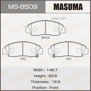 ��������� ������� �������� Honda Accord/Crossroad/Odyssey/Strea�M 05- �����. Masuma MS8509 MS8509 ����