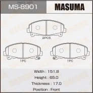 ������� ��������� Honda Accord ������. Masuma MS8901 MS8901 ����