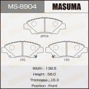 ��������� ������� �������� Honda CITY/FIT/JAZZ 09- �����. Masuma MS8904 MS8904 ����