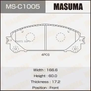 ������� ��������� Toyota/Lexus Highlander/RX 09- ������. Masuma MSC1005 MSC1005 ����