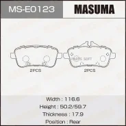 ������� ��������� MB GLE(W166) �������� ����. Masuma MSE0123 MSE0123 ����