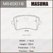 ��������� ������� �������� VAG A4/Q5 Masuma MSE0018 MSE0018 ����