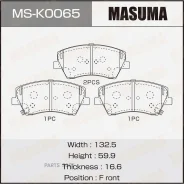 ������� ��������� Hyundai Elantra VI 15- �������� �����. Masuma MSK0065 MSK0065 ����