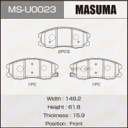 ��������� ������� �������� Chevrolet Captiva Masuma MSU0023 MSU0023 ����