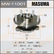 ������� ������ Toyota Auris/Avensis/Corolla/Harrier/�MARK X/RAV4/NX200 06- �����. � ��� Masuma MW11001 MW11001 ����