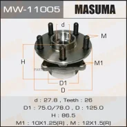 ������� � ����������� Toyota Prius �����. Masuma MW11005 MW11005 ����