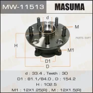 ������� � ����������� Toyota MARK X ����. Masuma MW11513 MW11513 ����