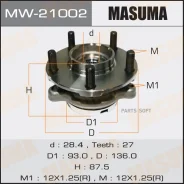 ������� � ����������� Nissan/Infiniti FX/M35/37/45/Q50/QX50/70 05- ������. Masuma MW21002 MW21002 ����