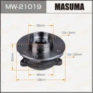 ������� � ����������� Nissan Qashqai � ��� Masuma MW21019 MW21019 ����