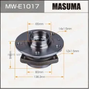 ������� � ����������� VAG A3/Octavia 08- � ��� Masuma MWE1017 MWE1017 ����