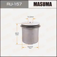 ����������� Toyota LAND Cruiser 100 98- ������. Masuma RU157 RU157 ����