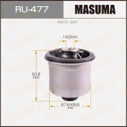 ����������� Toyota Auris ����. Masuma RU477 RU477 ����