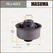 ����������� Toyota Corolla E150 ������. ����. Masuma RU483 RU483 ����