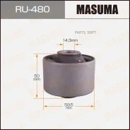 ����������� Toyota RAV4 06- ����. Masuma RU480 RU480 ����
