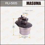 ����������� Toyota Corolla E120 ����. Masuma RU565 RU565 ����